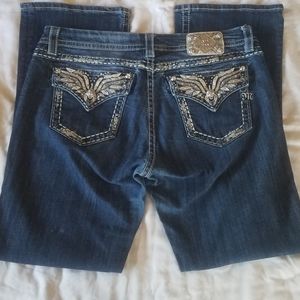 Miss Me Easy boot midrise sz 34